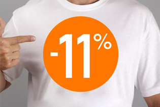  СКИДКА 11% на все футболки Evolution!