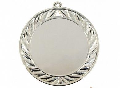 Медаль серебро 70 мм