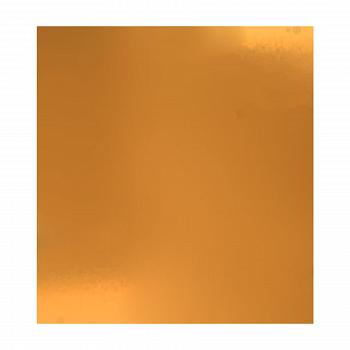 Металлическая пластина 15х20 золото глянцевое