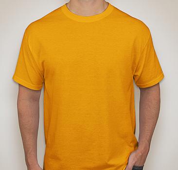 Футболка мужская 100% хлопок Желтый XXXL
