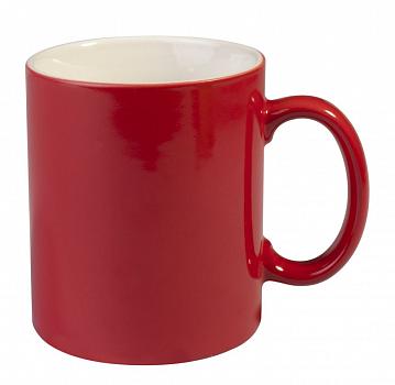 Кружка хамелеон Премиум красная глянцевая