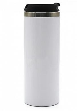 Термостакан металлический , белый, 400 мл