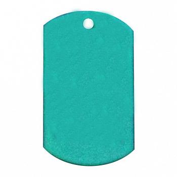 Брелок Армейский жетон с цепочкой светящийся