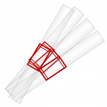 Курсор красный упаковка 100 шт