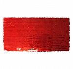 Аппликация Хамелеон Прямоугольник красный 100х195 мм для сублимации