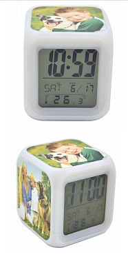 Часы будильник LED