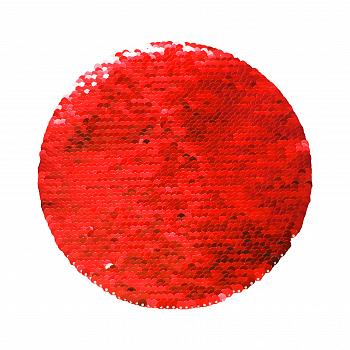 Аппликация Хамелеон Круг красный 155 мм для сублимации