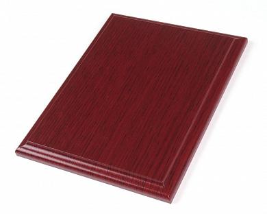 Плакетка МДФ 14х19см под пластину 10х15 Вишня