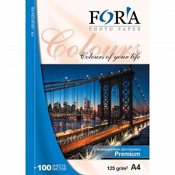 Фотобумага FORA Premium сублимационная А4 125гр 100л