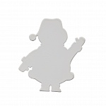 Магнит металлический Санта