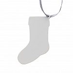 Новогодняя игрушка металлическая Рождественский носок