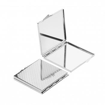 Зеркальце макияжное квадратное 60*60 мм