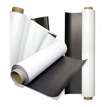 Магнитный винил 0,7 мм с клеевым слоем 0,62х1 м