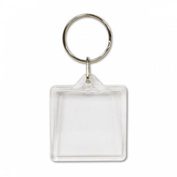 Акриловый брелок квадрат Br-010