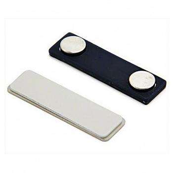 Магнитный держатель для бейджа пластик