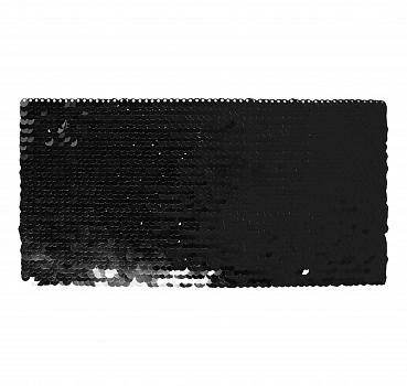 Аппликация Хамелеон Прямоугольник черный 100х195 мм для сублимации