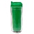 Термостакан пластиковый зеленый 350 мл