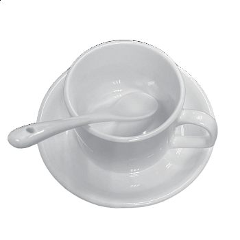 Кофейный набор (кружка+ложка+блюдце)