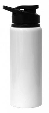 Фляжка  с крышкой для питья 750 мл белая