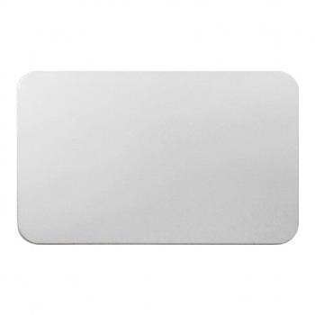 Бейдж металлический 40х65 Белый