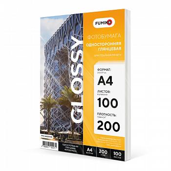 Фотобумага FUMIKO глянцевая 200гр А4 100л