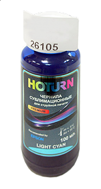 Чернила Hoturn Premium сублимационные Light Cyan 100мл (Корея)