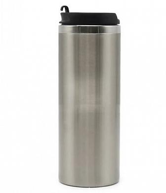 Термостакан металлический , серебро, 400 мл