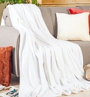 Плед ультрамягкий белый 150*200 см