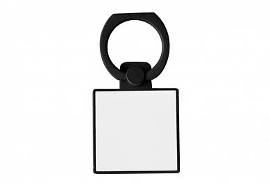 Кольцо для телефона квадрат черный