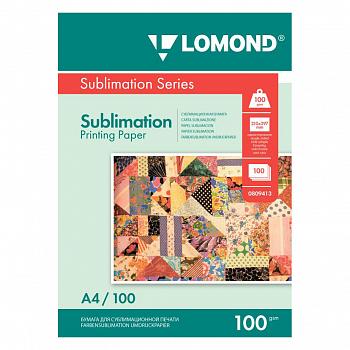 Фотобумага Lomond сублимационная А4 100 гр/м 100 л