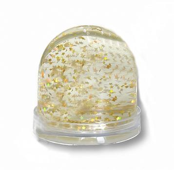 Полусфера со звездочками под полиграфическую вставку