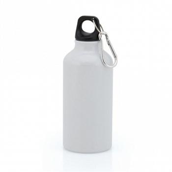 Спортивная бутылка 500 мл белая высокая