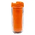 Термостакан пластиковый оранжевый 350 мл