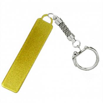 Брелок Госномер 55х13 золотой под сублимацию