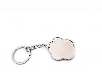 Брелок с Бортиком и линзой 34х34 Лапка