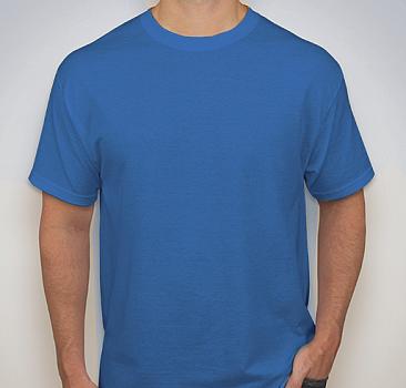 Футболка мужская 100% хлопок Василек XL