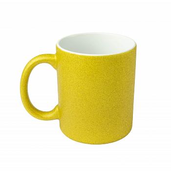 Кружка перламутровая золотая матовая