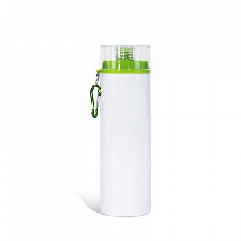 Бутылка спортивная с зеленой крышкой 750 мл 