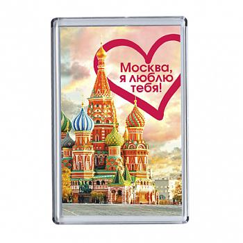 Магнит акриловый 70х105 прозрачный