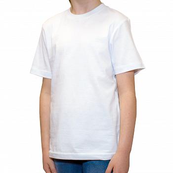 Футболка детская 100% хлопок Белая 5ХS