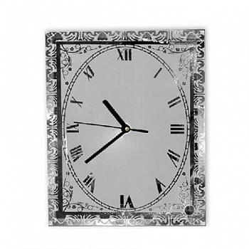 Часы стеклянные BL-42 23х18 см
