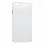 3D Чехол пластиковый для IPhone 6 Plus белый глянцевый
