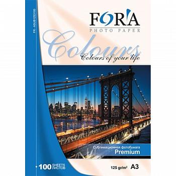 Фотобумага FORA Premium сублимационная А3 125гр 100л
